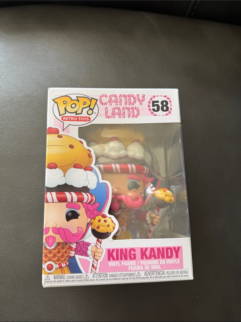 Funko Pop! Retro Toys King Kandy Vinyl Figure - Pink & Cream
